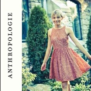 Anthropologie Plenty By Tracy Reese Blush Mariposa Dress